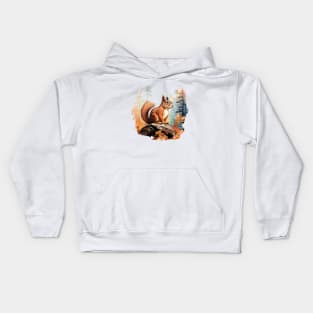 Squirrel Whisperer Kids Hoodie